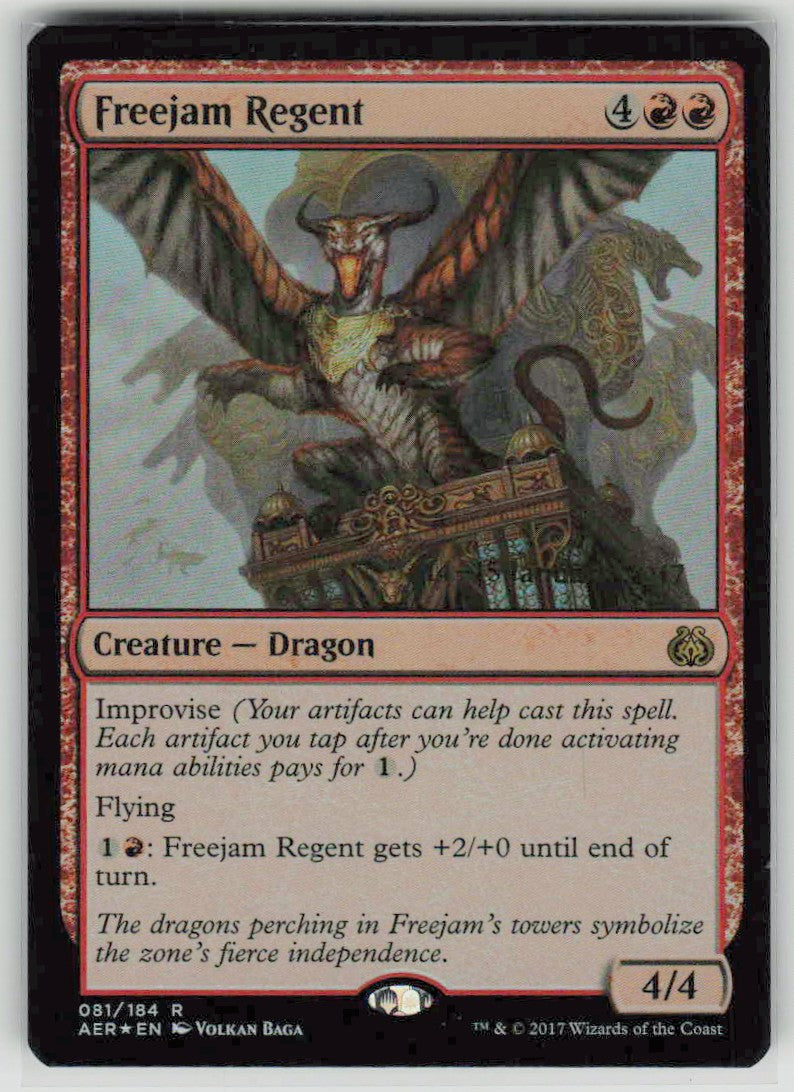 2017 Aether Revolt 81 Freejam Regent