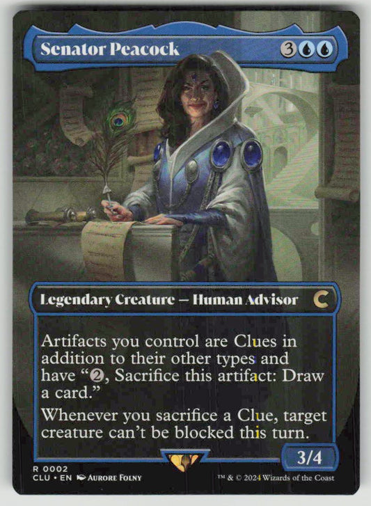 2024 Ravnica: Clue Edition 2 Senator Peacock