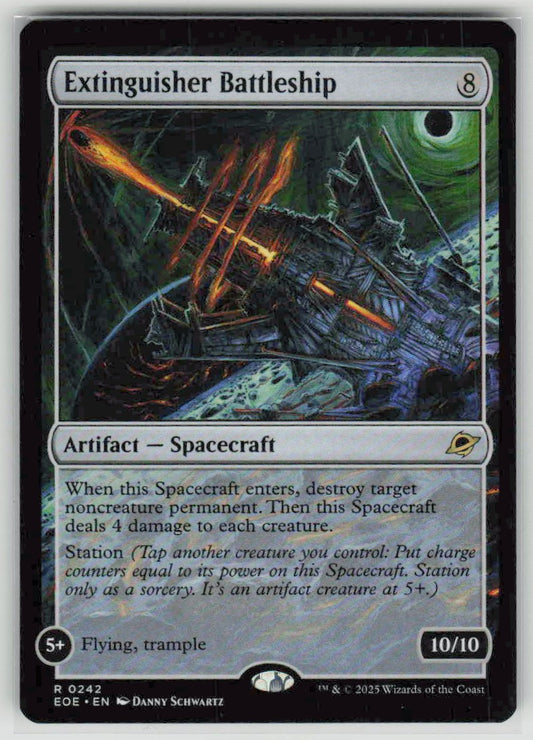 2025 Edge of Eternities 242 Extinguisher Battleship