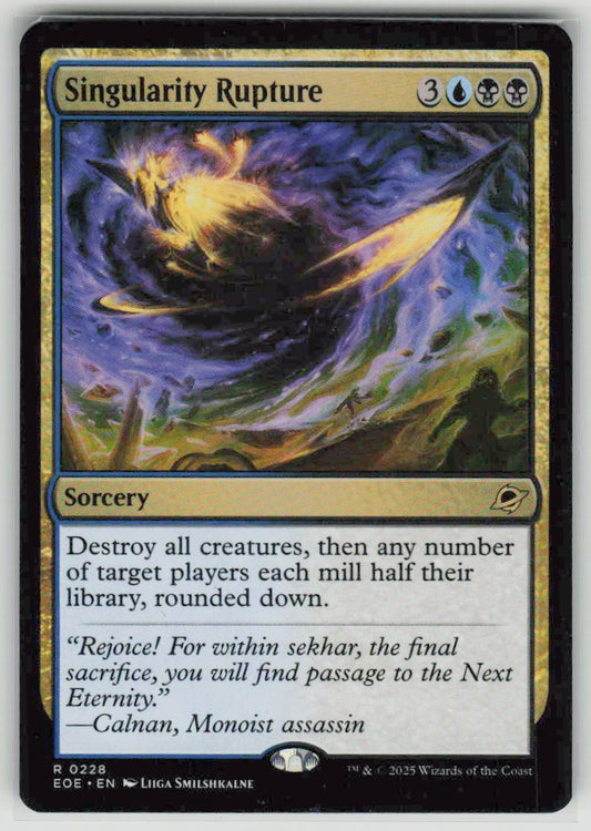 2025 Edge of Eternities 228 Singularity Rupture