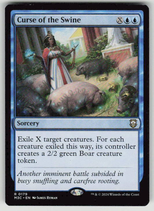 2024 Modern Horizons 3 Commander 179 Curse of the Swine