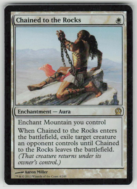 2013 Theros 4 Chained to the Rocks