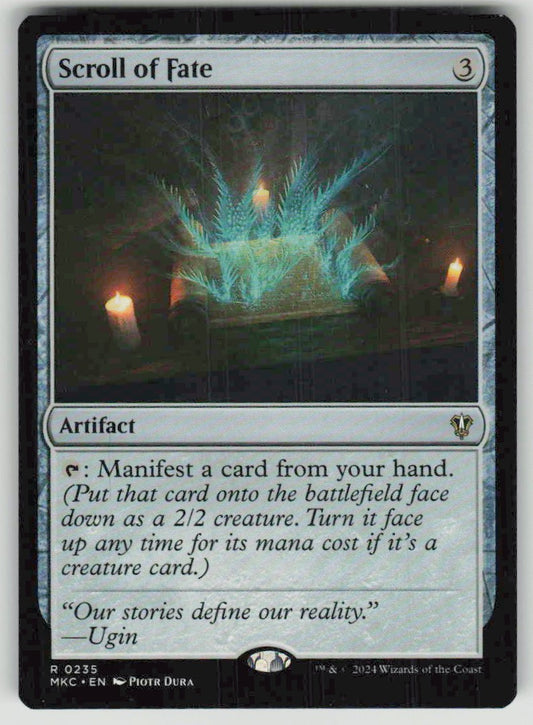 2019 Commander 2019 58 Scroll of Fate