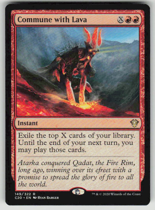 2020 Commander 2020 149 Commune with Lava