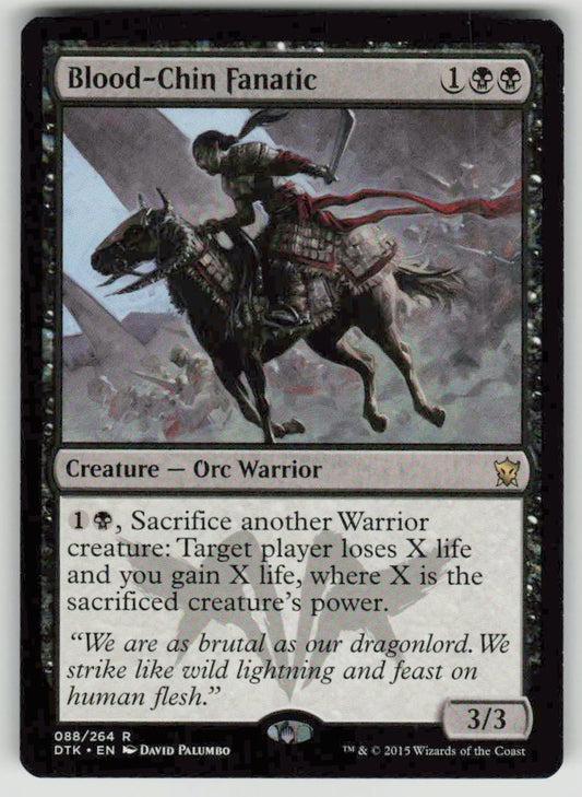 2015 Dragons of Tarkir 88 Blood-Chin Fanatic