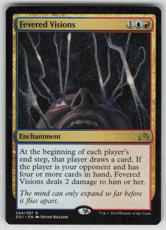 2016 Shadows over Innistrad 244 Fevered Visions