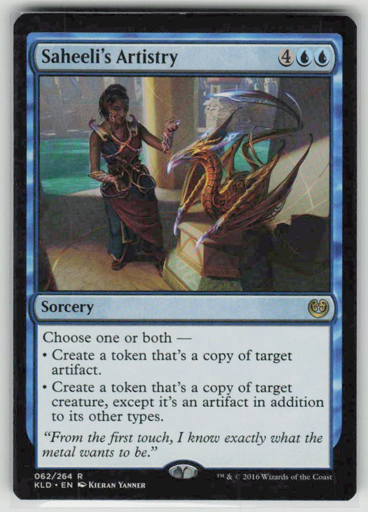 2016 Kaladesh 62 Saheeli's Artistry
