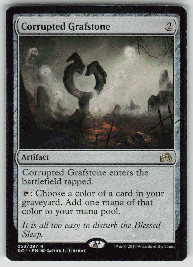 2016 Shadows over Innistrad 253 Corrupted Grafstone