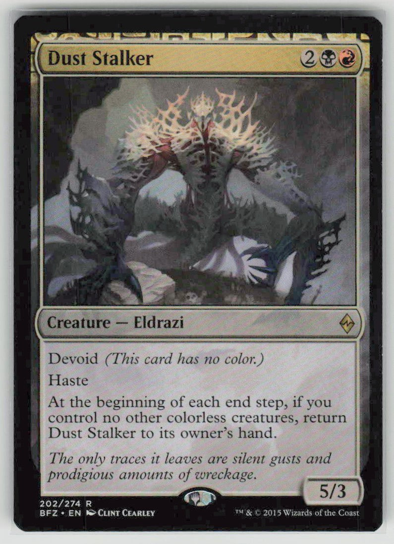 2015 Battle for Zendikar 202 Dust Stalker
