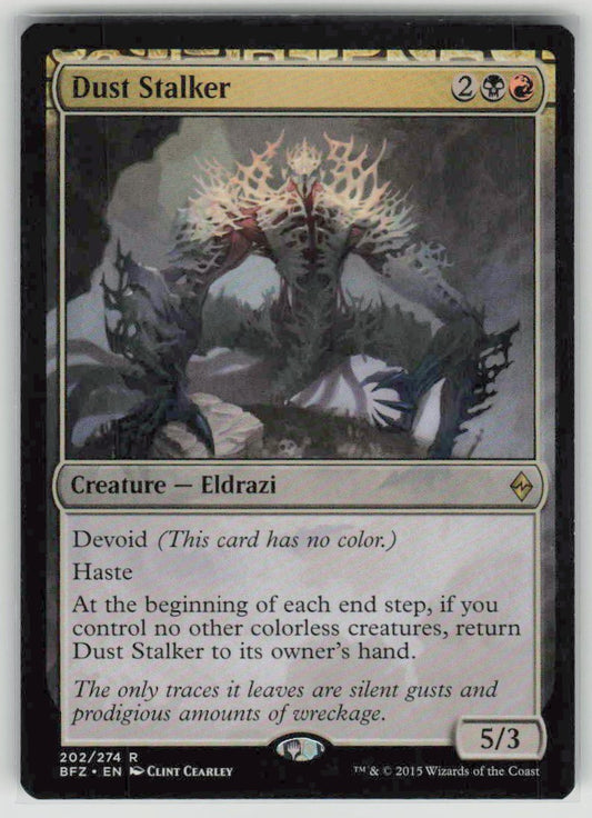 2015 Battle for Zendikar 202 Dust Stalker