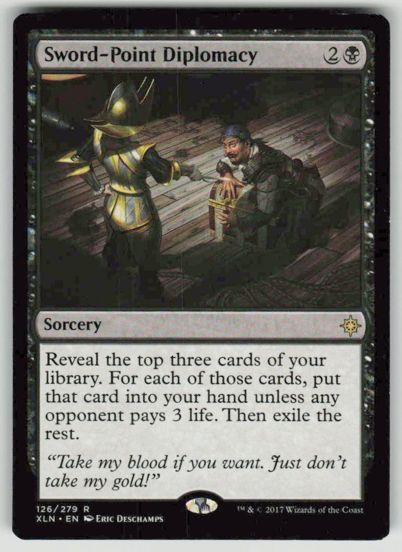 2017 Ixalan 126 Sword-Point Diplomacy