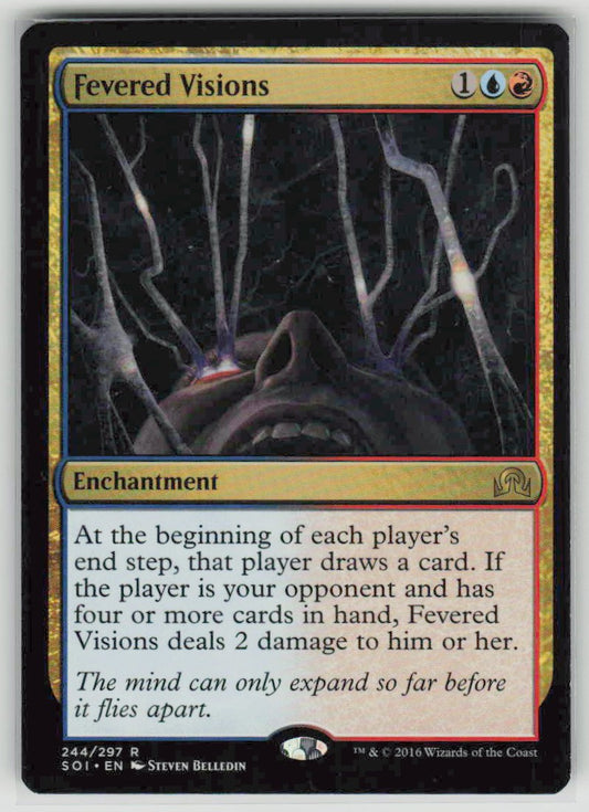 2016 Shadows over Innistrad 244 Fevered Visions