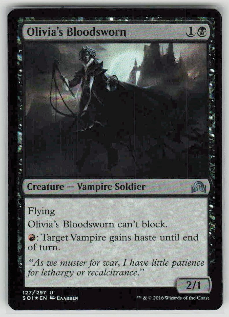 2016 Shadows over Innistrad 127 Olivia's Bloodsworn
