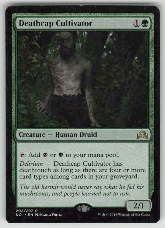 2016 Shadows over Innistrad 202 Deathcap Cultivator