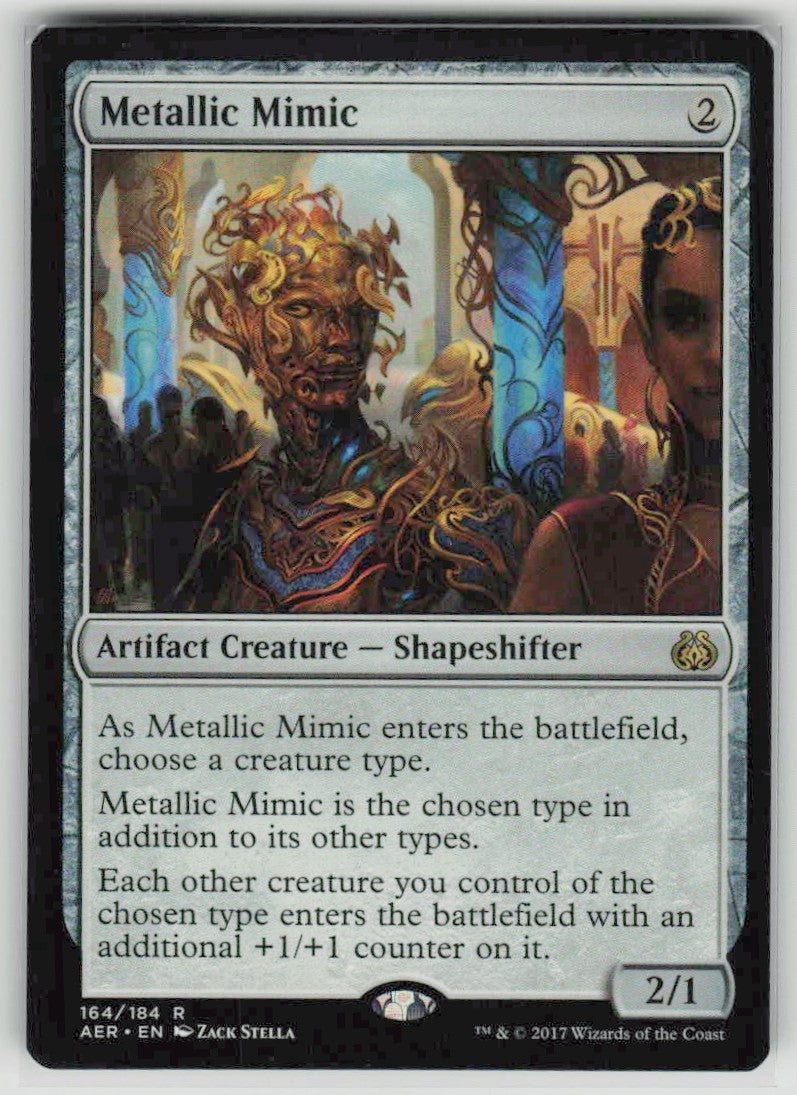 2017 Aether Revolt 164 Metallic Mimic