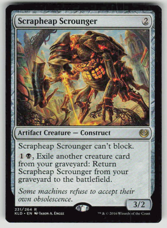 2016 Kaladesh 231 Scrapheap Scrounger