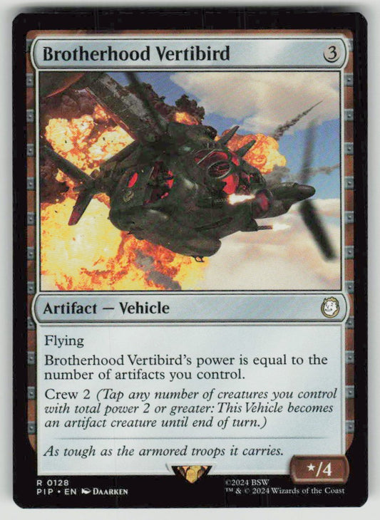 2024 Fallout 128 Brotherhood Vertibird