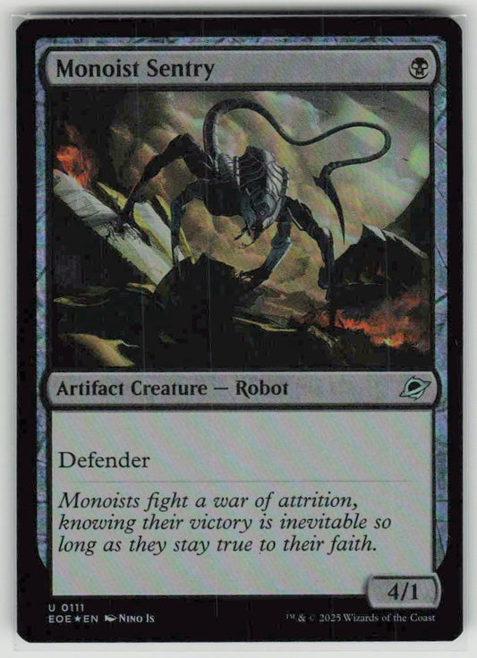 2025 Edge of Eternities 111 Monoist Sentry