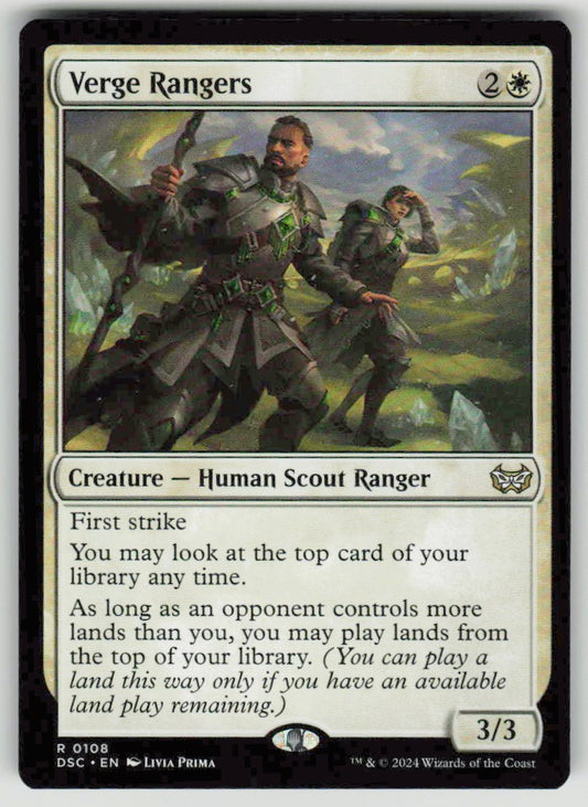 2024 Duskmourn: House of Horror Commander 108 Verge Rangers
