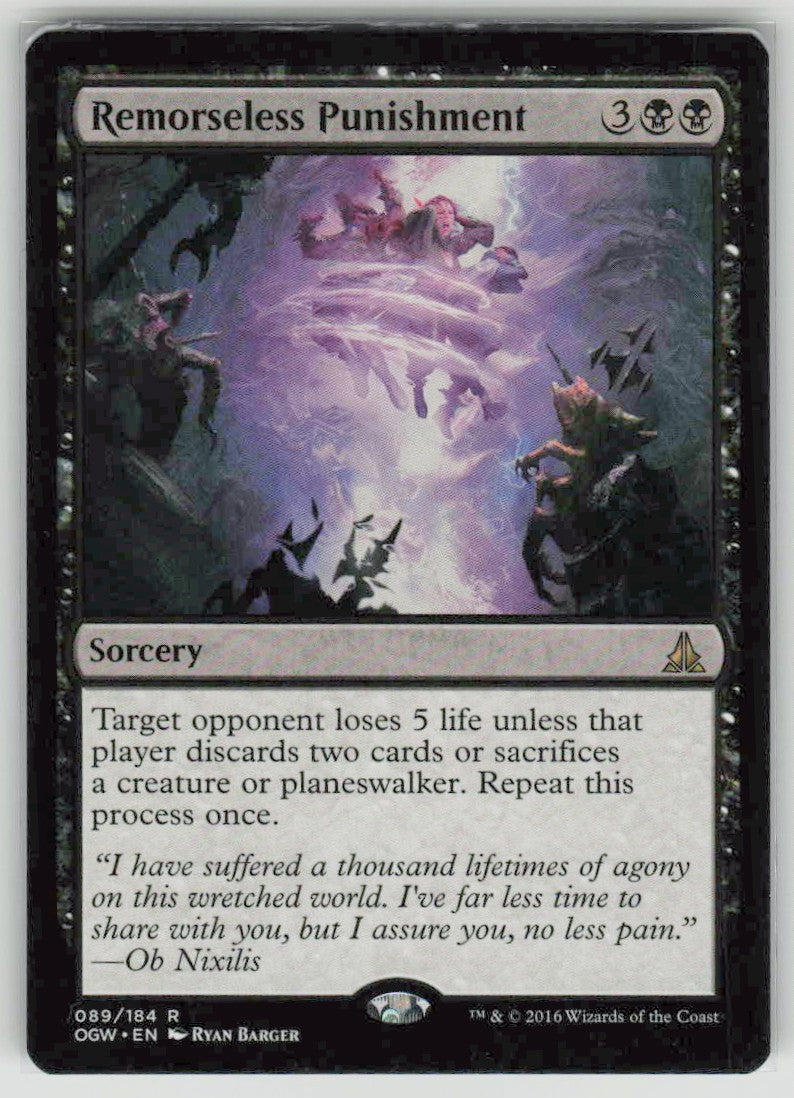 2016 Oath of the Gatewatch 89 Remorseless Punishment