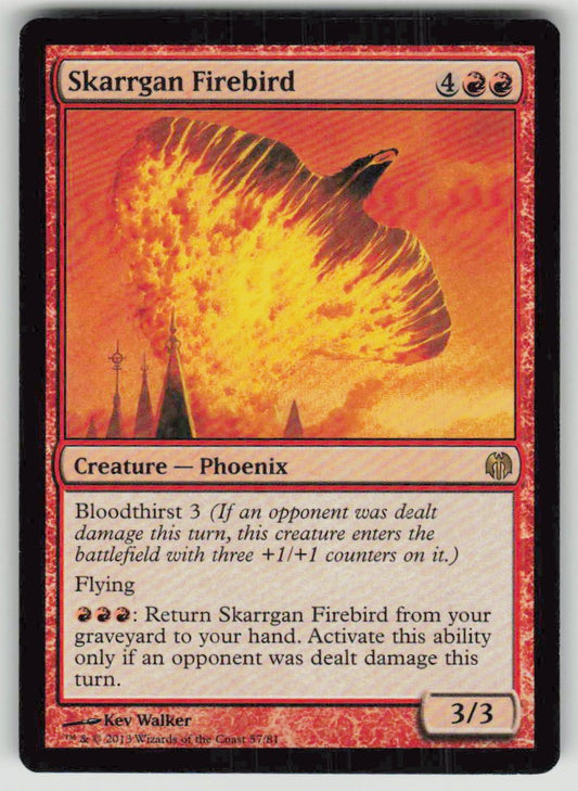 2013 Duel Decks: Heroes vs. Monsters 57 Skarrgan Firebird