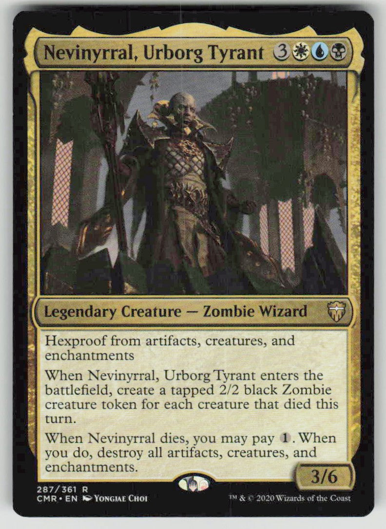 2020 Commander Legends 287 Nevinyrral, Urborg Tyrant