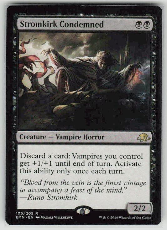 2016 Eldritch Moon 106 Stromkirk Condemned
