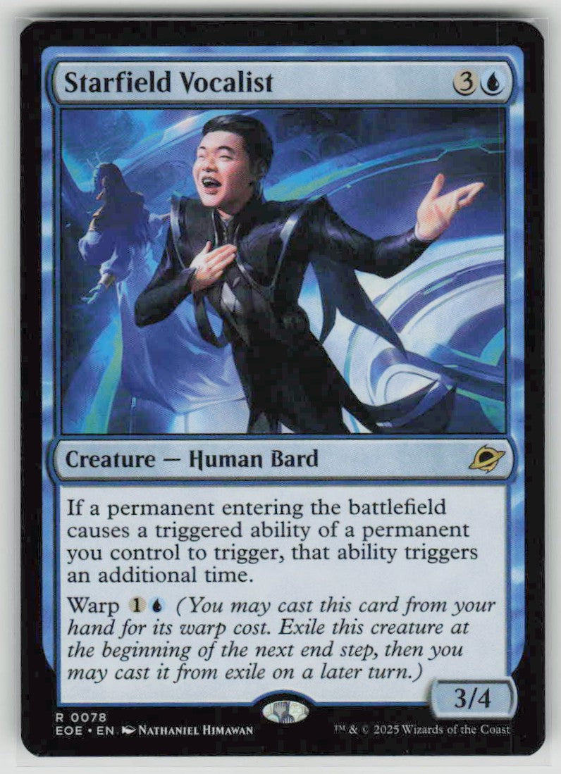 2025 Edge of Eternities 78 Starfield Vocalist