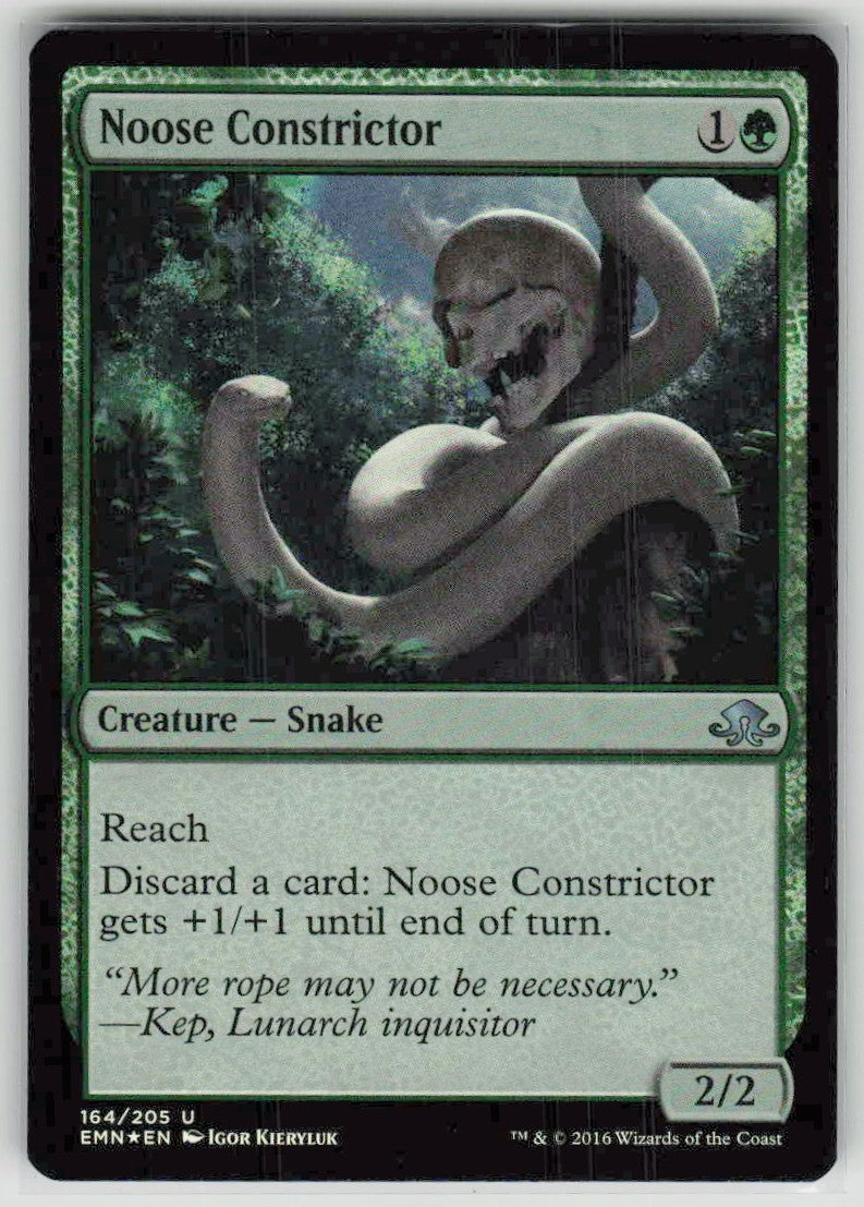 2016 Eldritch Moon 164 Noose Constrictor