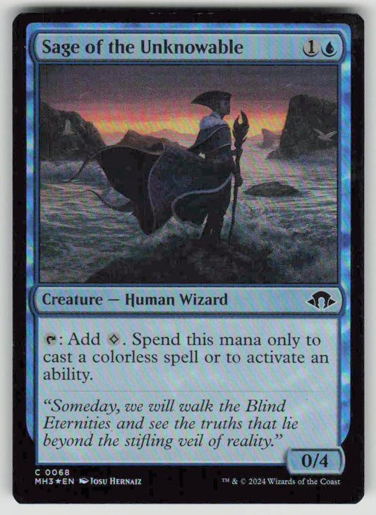 2024 Modern Horizons 3 68 Sage of the Unknowable