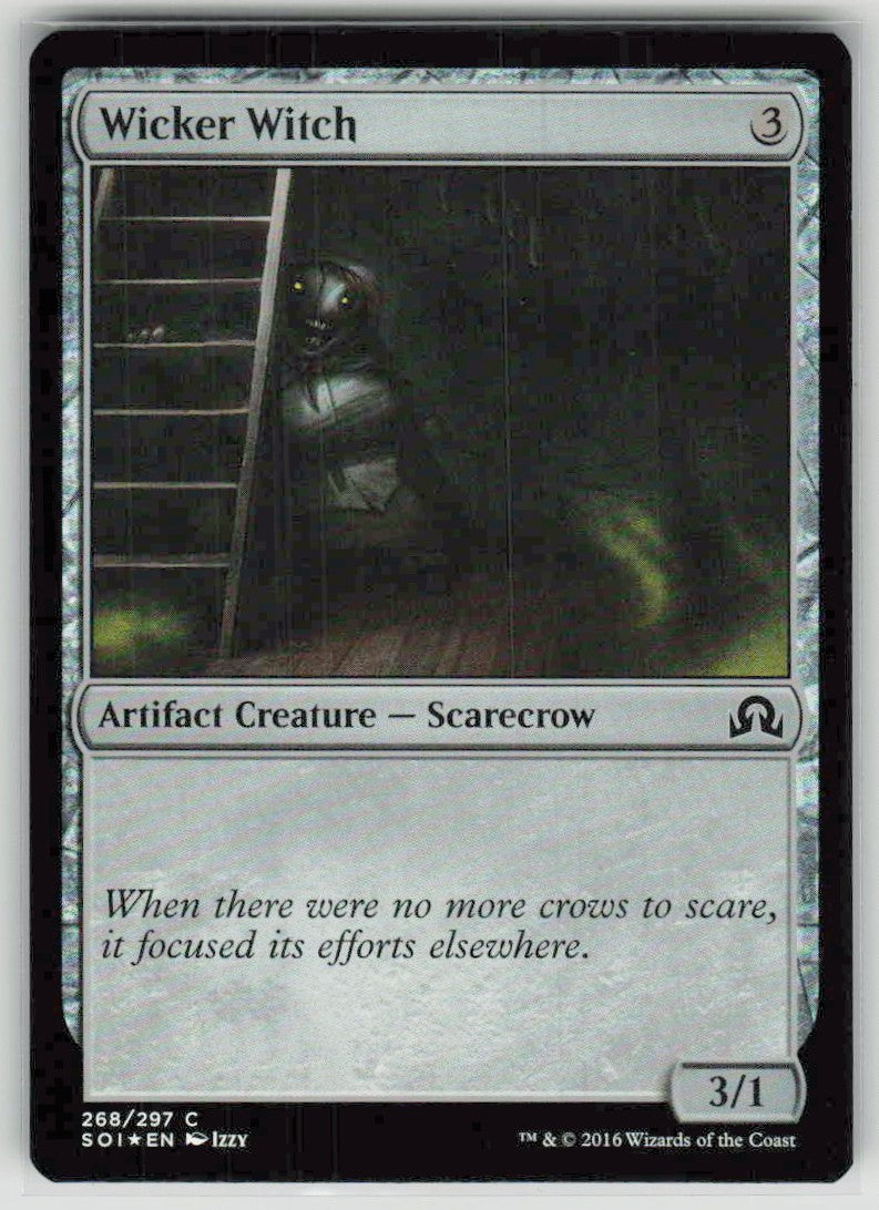 2016 Shadows over Innistrad 268 Wicker Witch