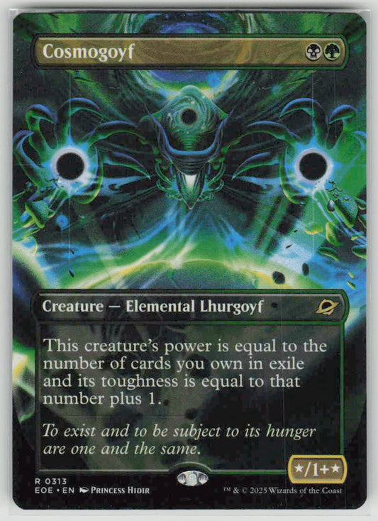 2025 Edge of Eternities 313 Cosmogoyf