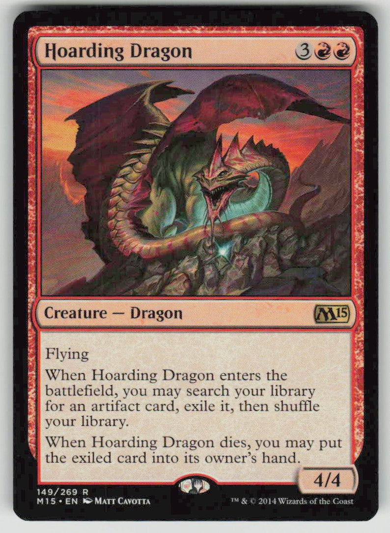 2014 Magic 2015 149 Hoarding Dragon