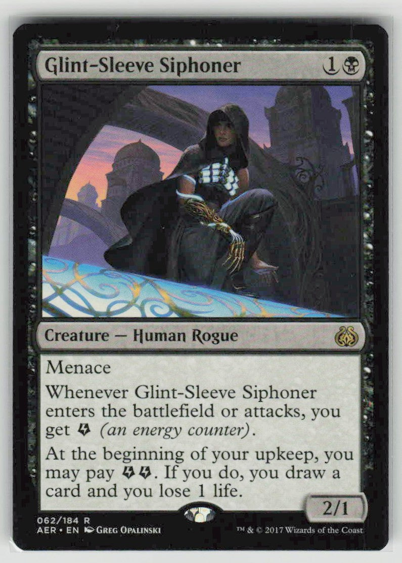 2017 Aether Revolt 62 Glint-Sleeve Siphoner