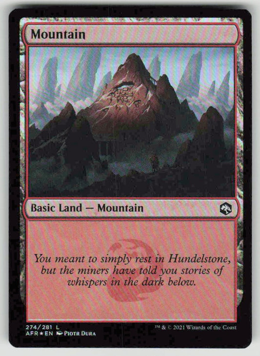 2021 Innistrad: Midnight Hunt 274 Mountain