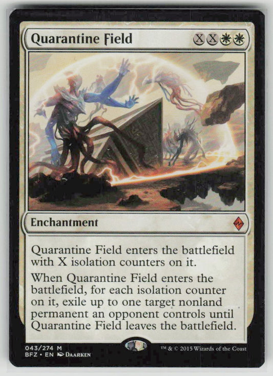2015 Battle for Zendikar 43 Quarantine Field