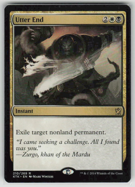 2014 Khans of Tarkir 210 Utter End