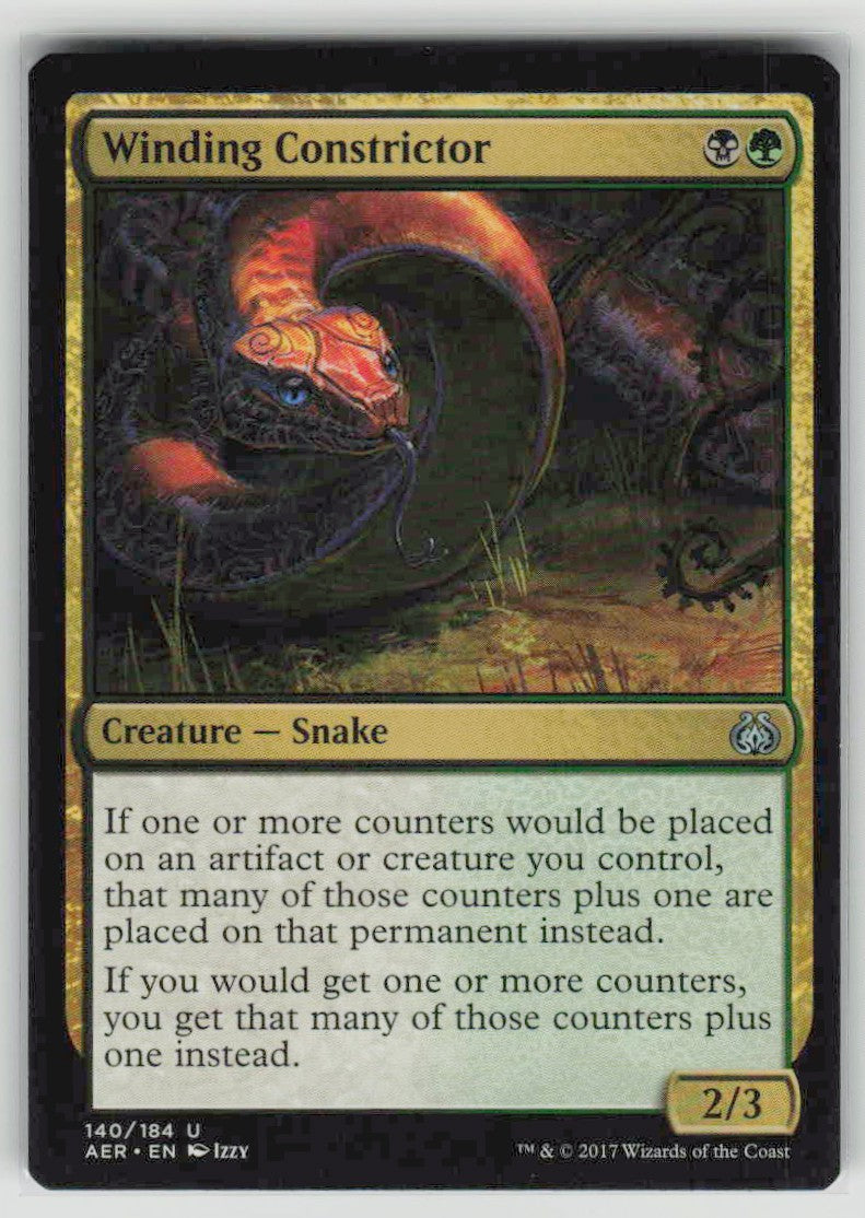 2017 Aether Revolt 140 Winding Constrictor