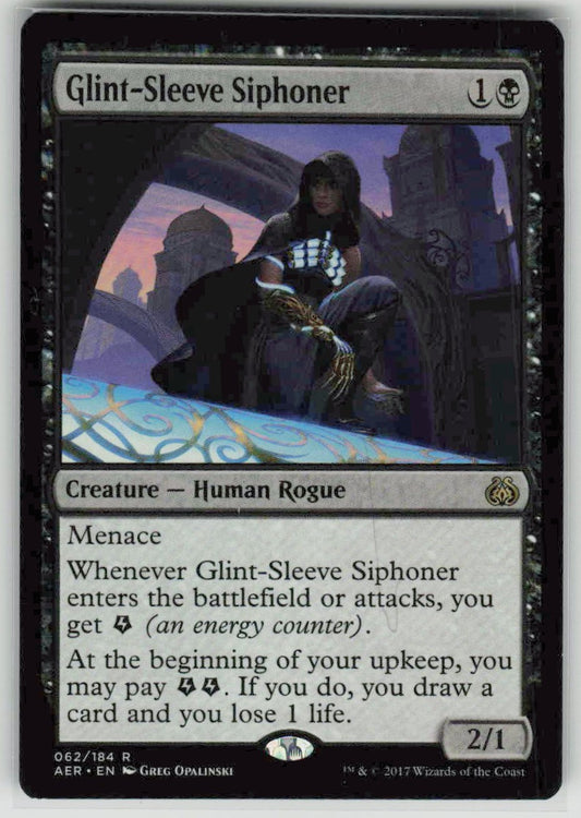 2017 Aether Revolt 62 Glint-Sleeve Siphoner