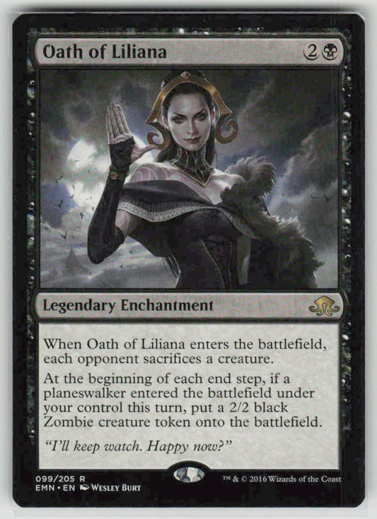 2016 Eldritch Moon 99 Oath of Liliana