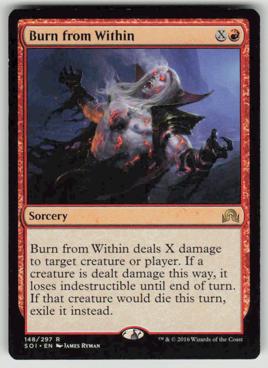 2016 Shadows over Innistrad 148 Burn from Within