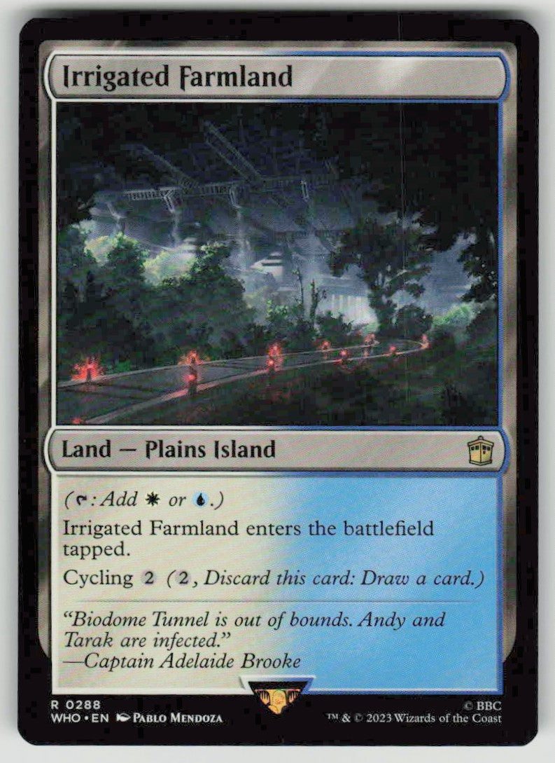 2023 Doctor Who 288 Irrigated Farmland