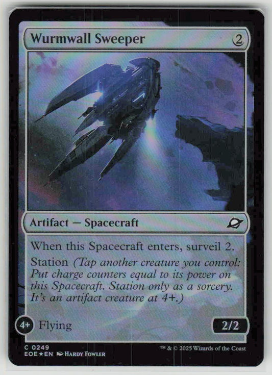 2025 Edge of Eternities 249 Wurmwall Sweeper