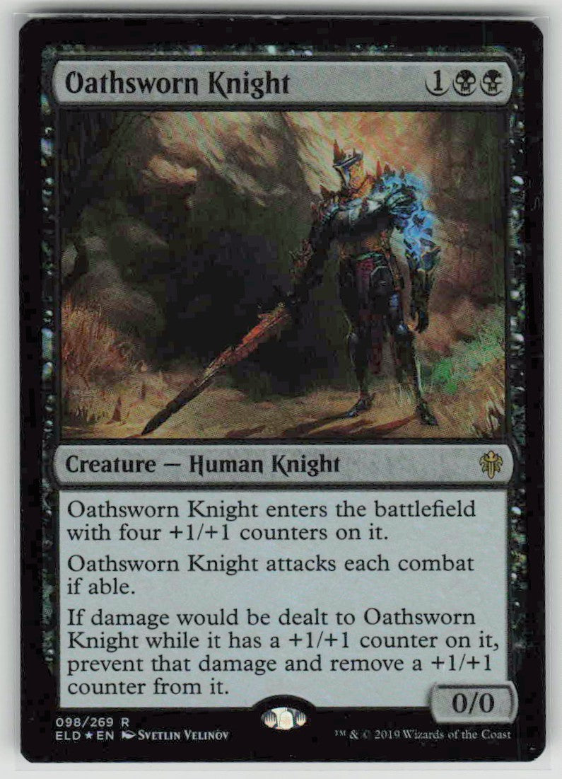 2019 Throne of Eldraine 98 Oathsworn Knight