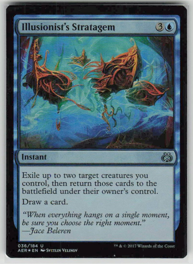 2017 Aether Revolt 36 Illusionist's Stratagem