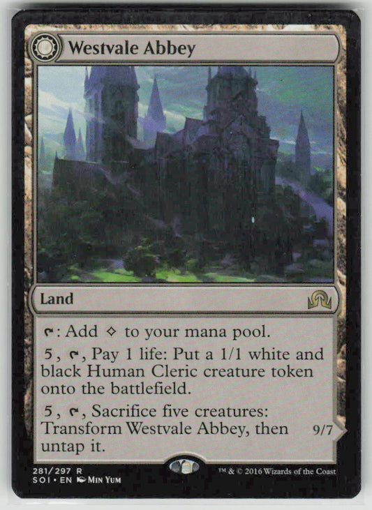 2016 Shadows over Innistrad 281 Westvale Abbey // Ormendahl, Profane Prince