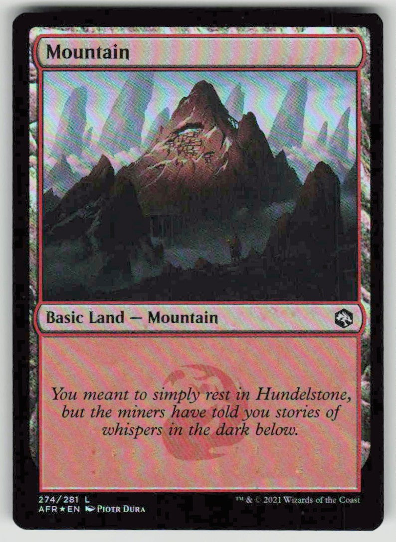 2021 Innistrad: Midnight Hunt 274 Mountain