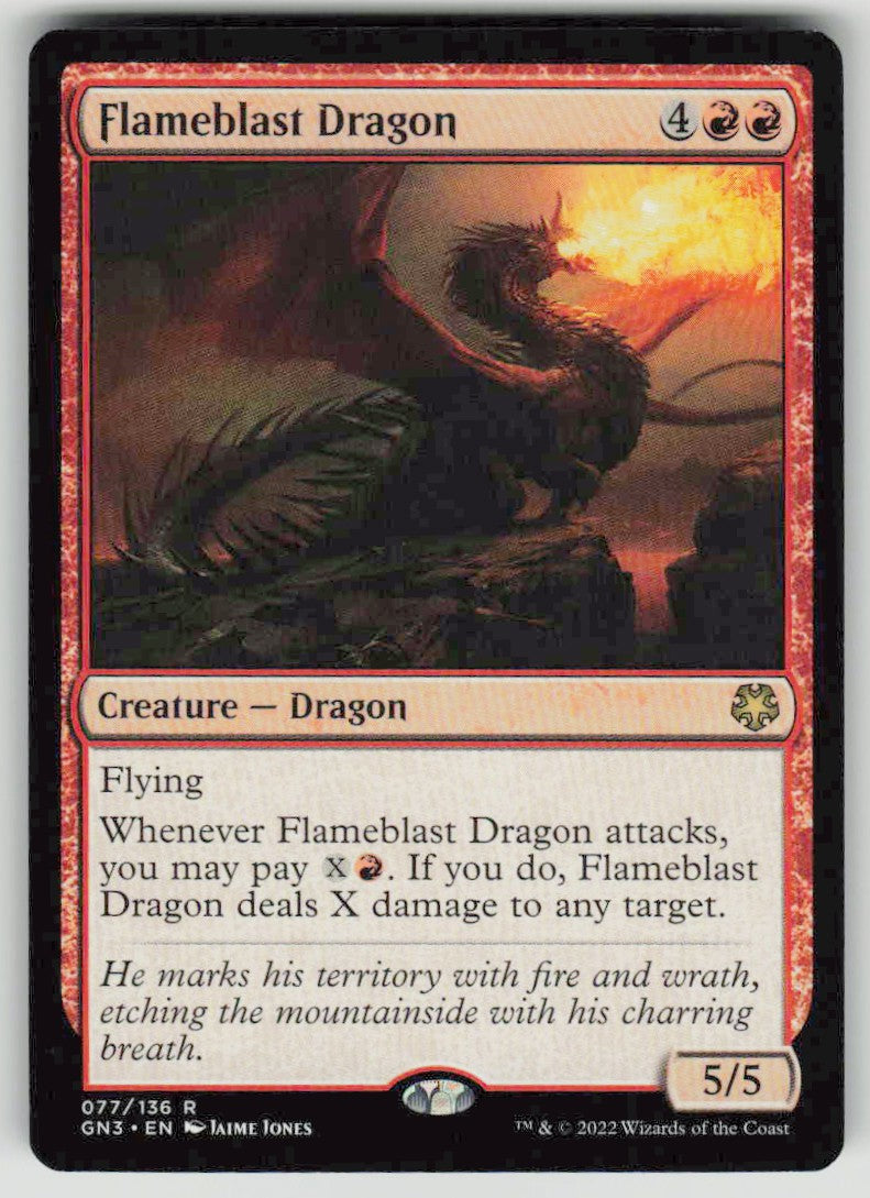 2022 Game Night: Free-for-All 77 Flameblast Dragon