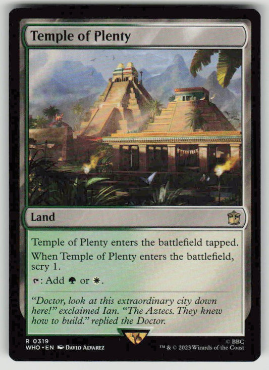 2023 Doctor Who 319 Temple of Plenty