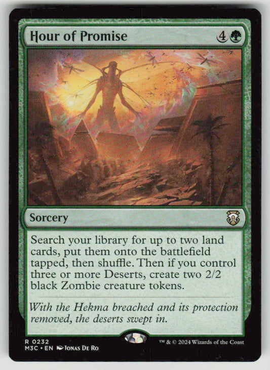2024 Modern Horizons 3 Commander 232 Hour of Promise